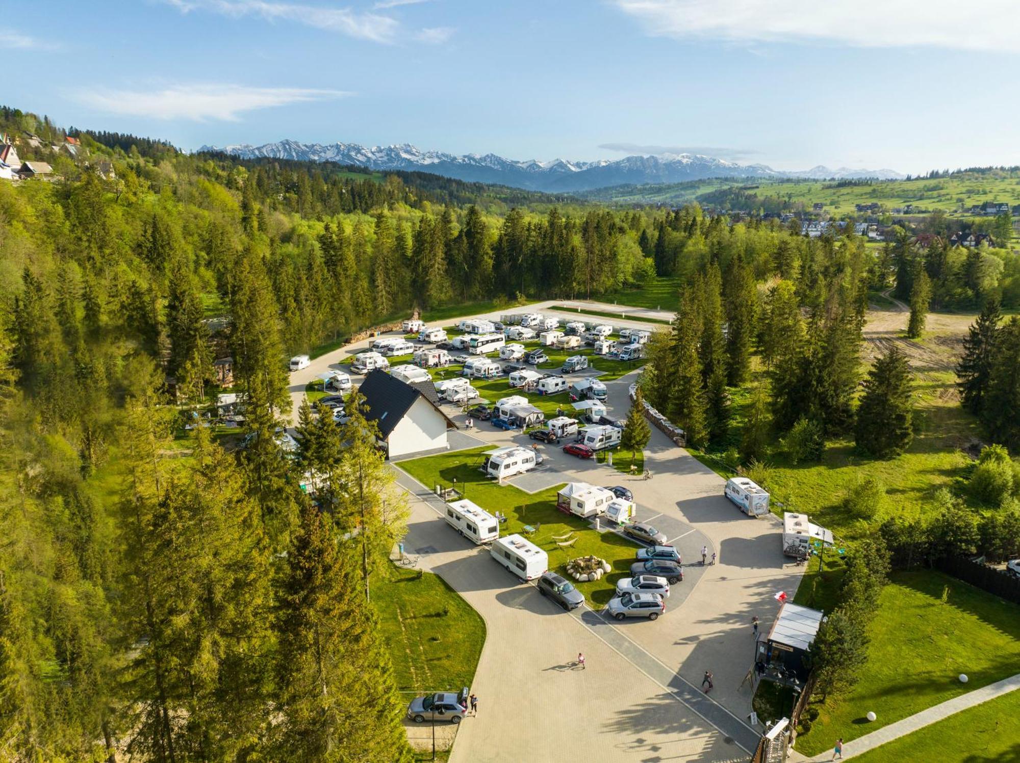 Camp Goracy Potok - Parcele Kamperowe Hotel Szaflary Eksteriør billede